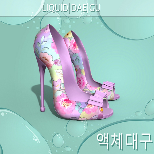 Flowers Genie Heels