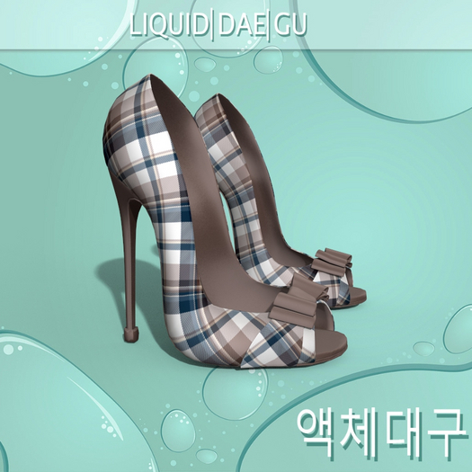 Plaid Genie Heels