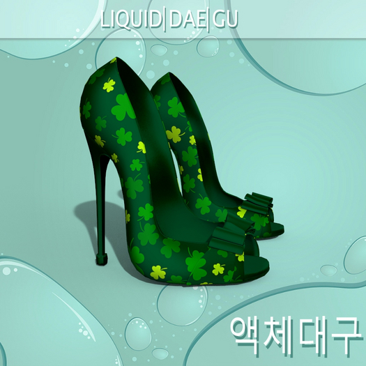 St Patricks Day Genie Heels