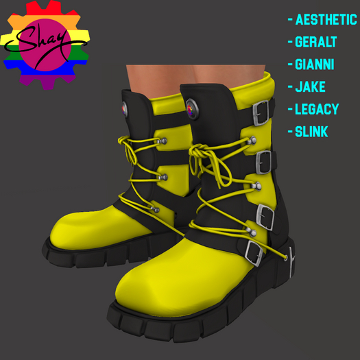 Boots Yellow