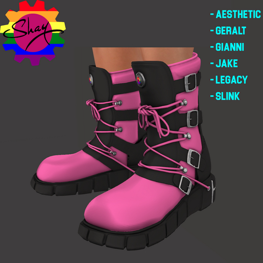 Boots Pink