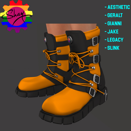 Boots Orange