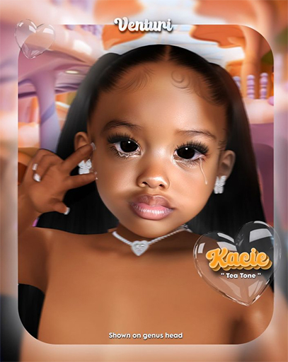 'VENTURI. Kacie Skin "Tea Tone"