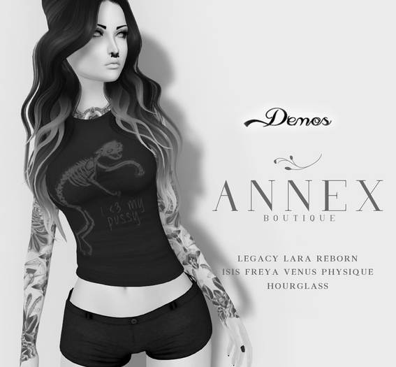 The Annex - Ginger Booty Shorts DEMO