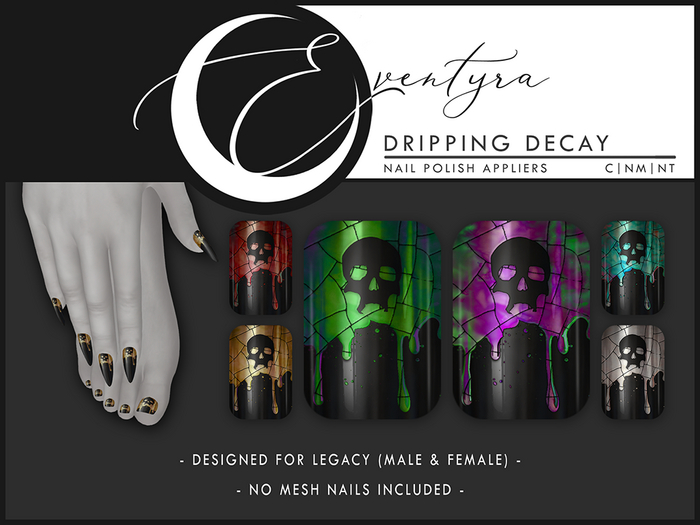 Eventyra - Legacy Nail HUD - Dripping Decay