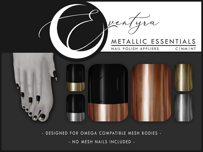 Eventyra - Omega Nail HUD - Metallic Essentials