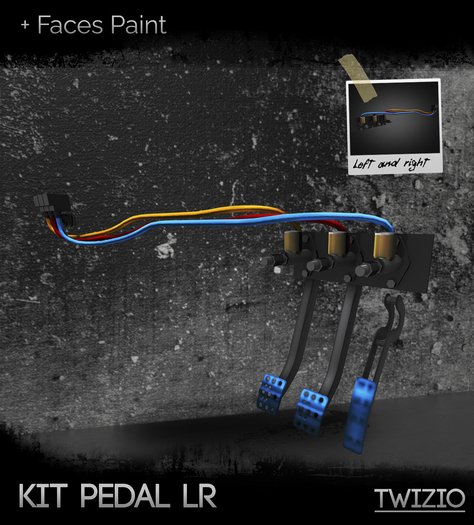 [TWP] - Kit Pedal LRHD BOX