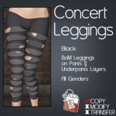 ~TL~ Concert Leggings Black BoM