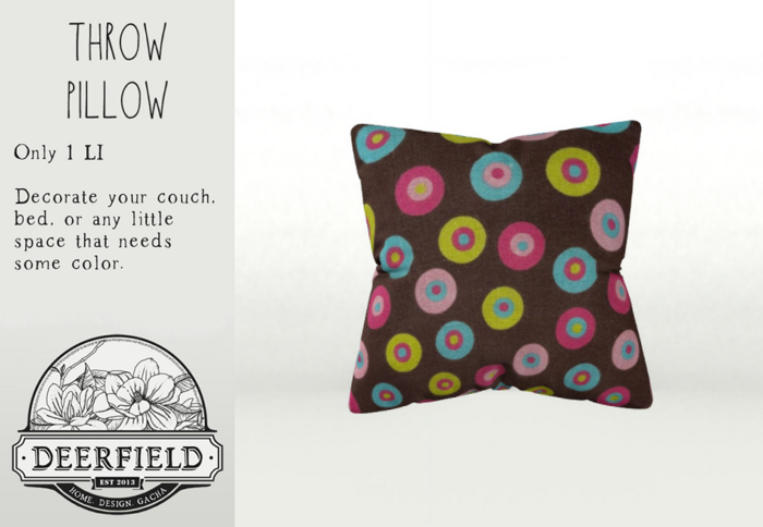 Choco Dots Pillow - DEERFIELD Design