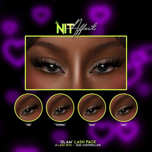 [Nit Affect] - 'Glam' Lash Pack