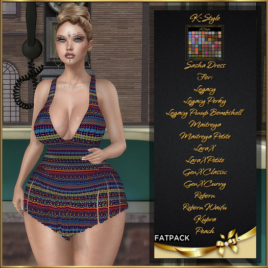 [K-Style] SASHA DRESS - FATPACK #2