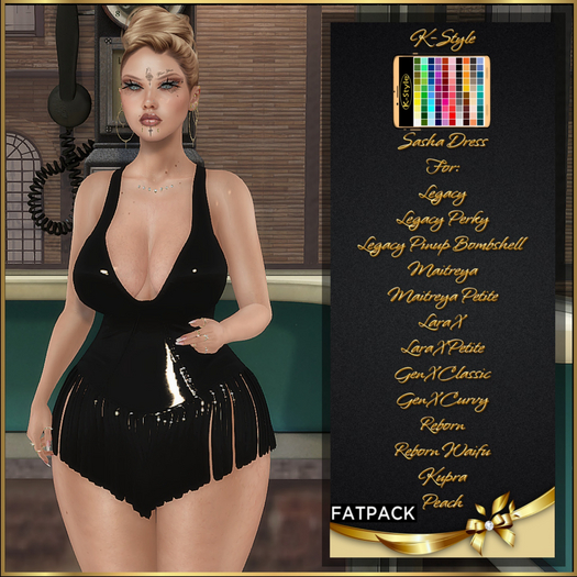 [K-Style] SASHA DRESS - FATPACK #4