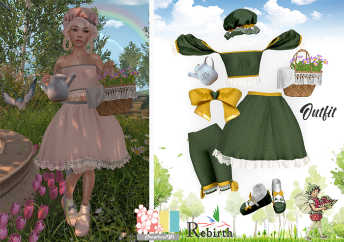 C/W Outfit Spring Khaki Mustard Rebirth
