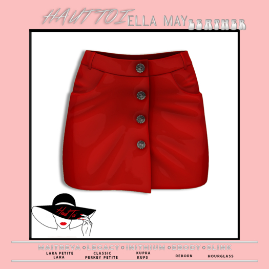 [HT] -Ella May Leather Skirt 5