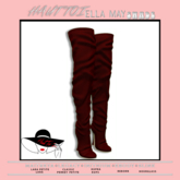 [HT] -Ella May Suade Boots 5(wear)