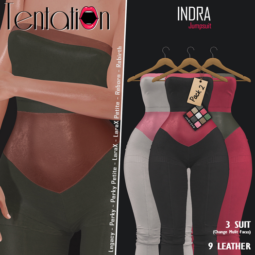 * TentatioN * PACK 2 - Jumpsuit INDRA (Unpacker)