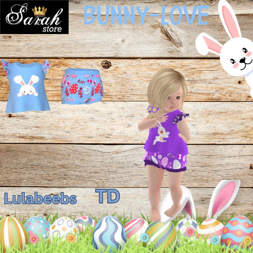 (S) Bunny Love -Blue