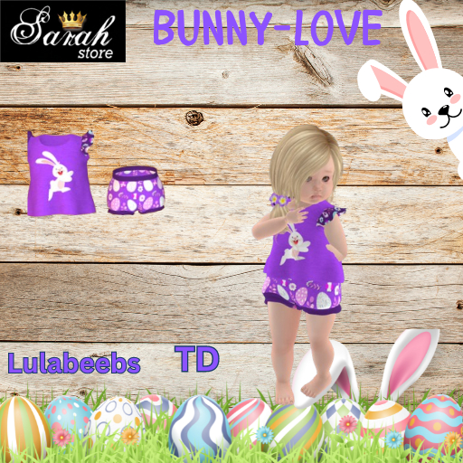 (S) Bunny Love - Purple