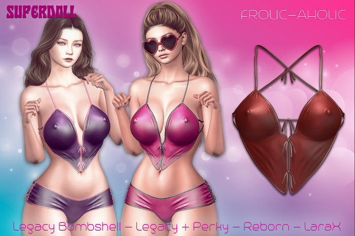 #Superdoll - Frolic-aholic Tank Top - 09 LIPSTICK
