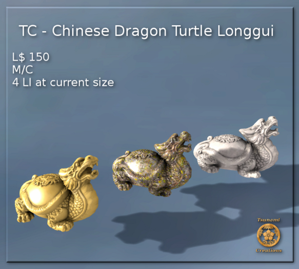 TC - Chinese Dragon Turtle Longgui