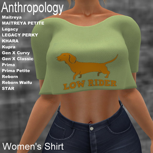 Low Rider Women's Shirt (WZZ)