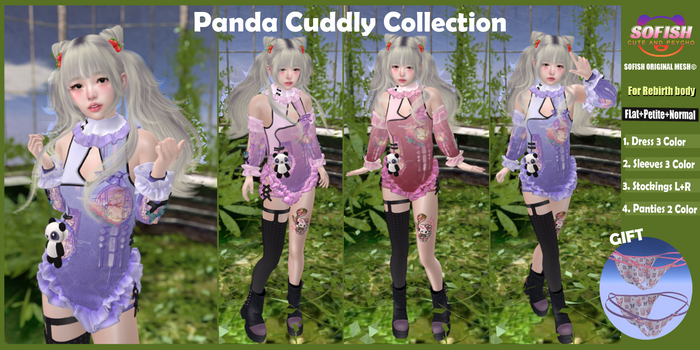 DEMO // Panda Cuddly Collection