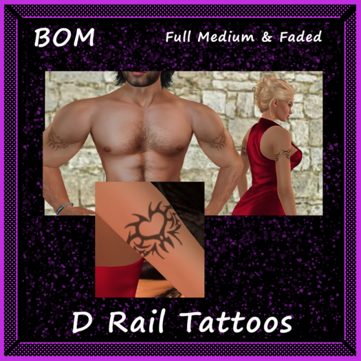 Heart Arm Band Tattoo – BOM