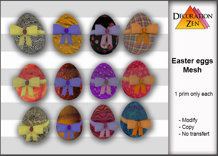 * Decoration Zen * Easter eggs