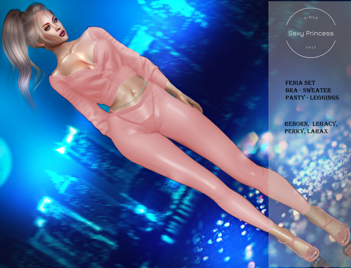 [Sexy Princess] Fenia Set Baby Pink 