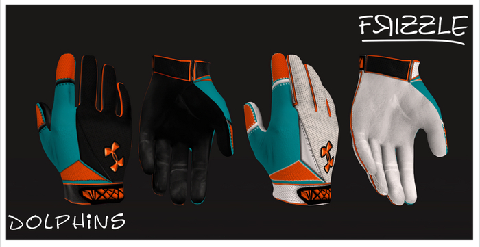 [Frizzle] Dolphins Gloves