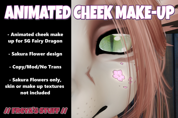 SG FAIRY DRAGON CHEEK ANIMATED SAKURA MAKEUP // FREYA'S STUFF // 