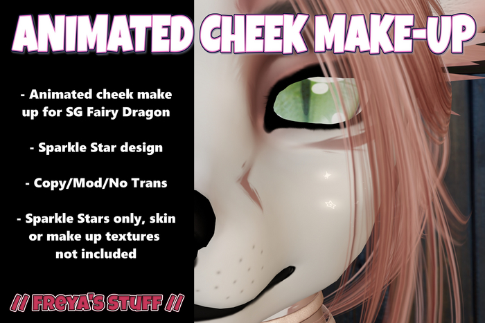 SG FAIRY DRAGON CHEEK SPARKLE STARS MAKEUP // FREYA'S STUFF // 