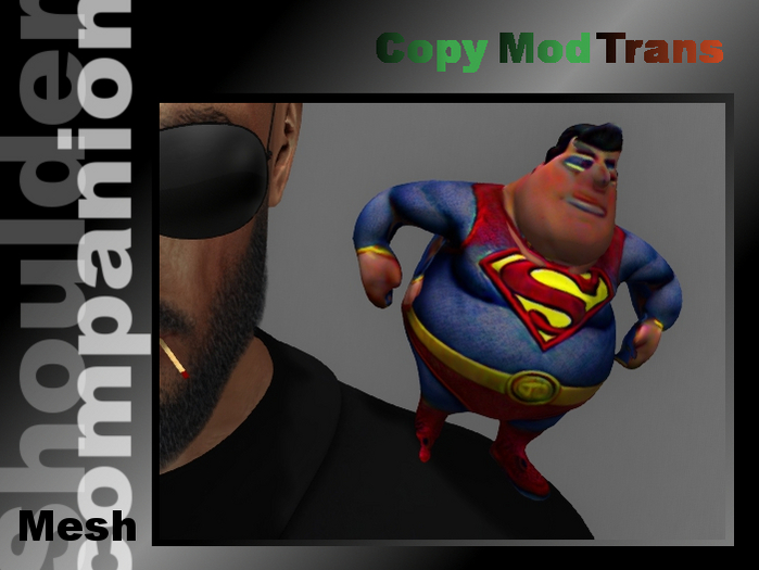 Kleiner Superheld (Schulterpuppe) 