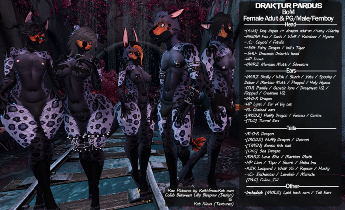 Kat Klaws -Pardus- Slate&Rust 