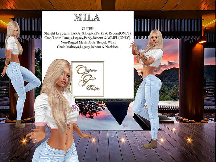 !CGF-*Mila* Jeans Outfit
