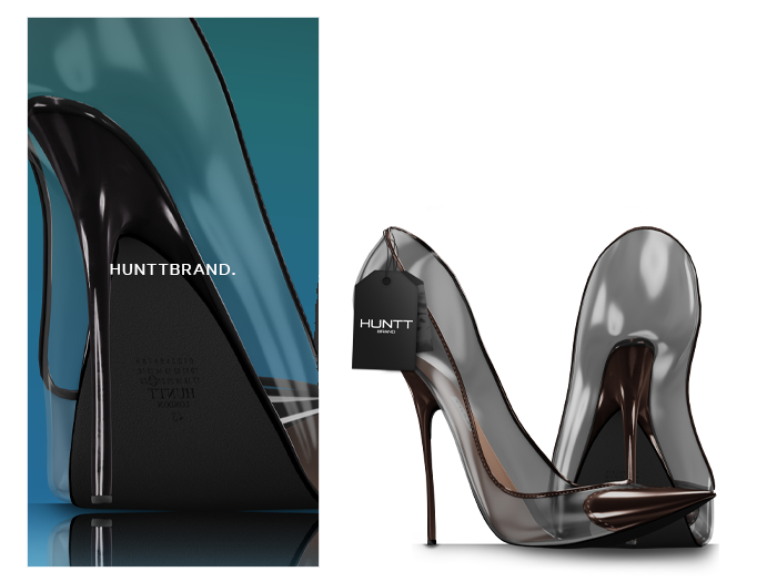 [HUNTT] - Alaia PVC Pump - Cocoa