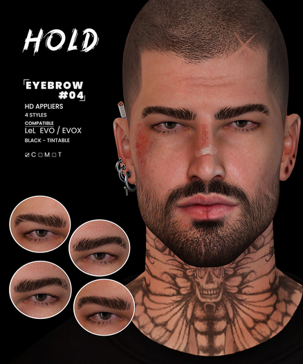 HOLD - EYEBROW HD #04 EVO/EVOX
