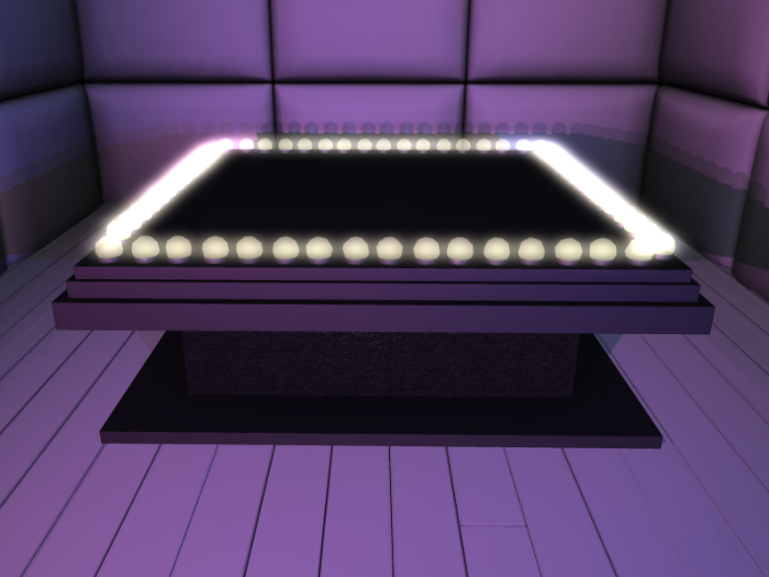 Black Lighted Stage