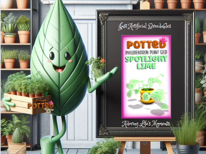 Potted: Philodendron Plant Seed: Spotlight Lime