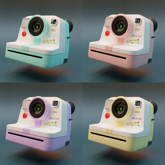 [Melatonine] Polaroid Vintage Pink Pack
