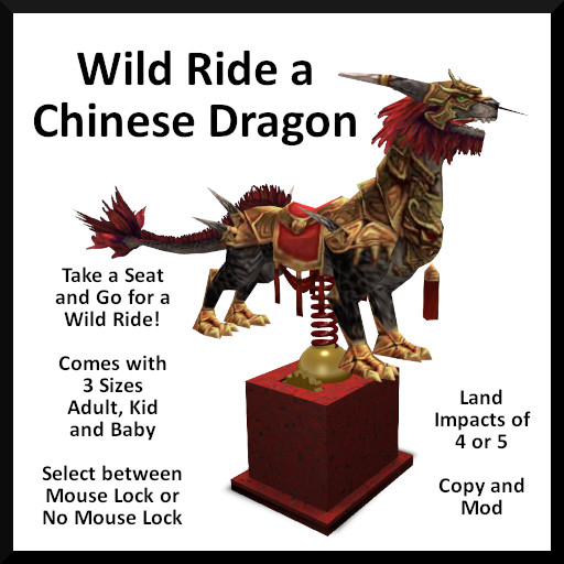 Ever Green - Wild Ride a Chinese Dragon