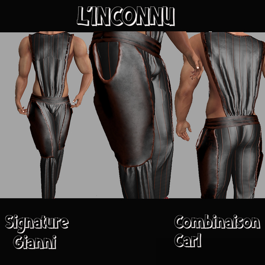 Add me - Gianni - Combinaison Carl Black Rayer