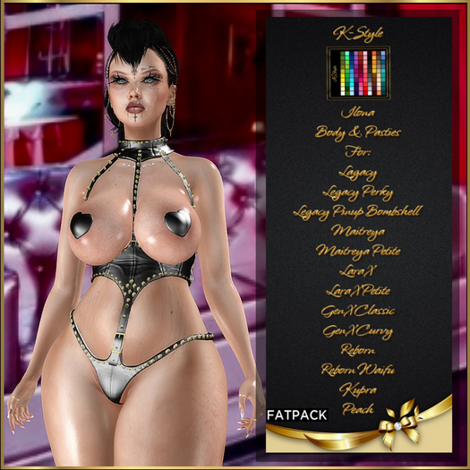 [K-Style] ILONA BODY & PASTIES - FATPACK #1