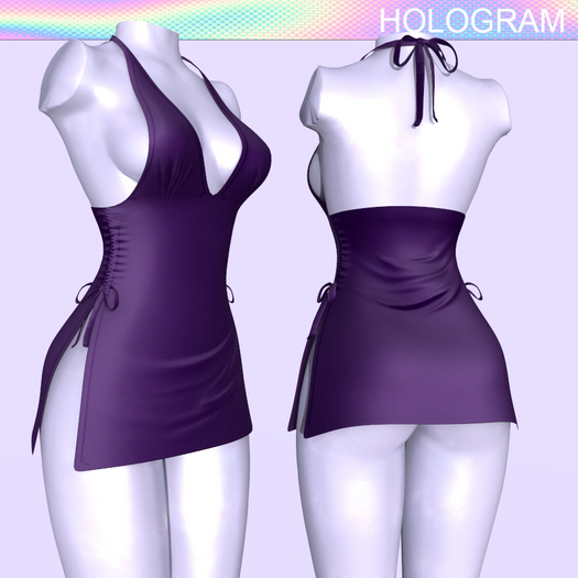 Purple Fitzy Dress