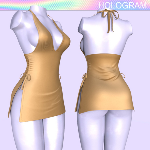 Tan Fitzy Dress