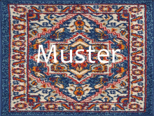 Blue Beige Oriental Rug