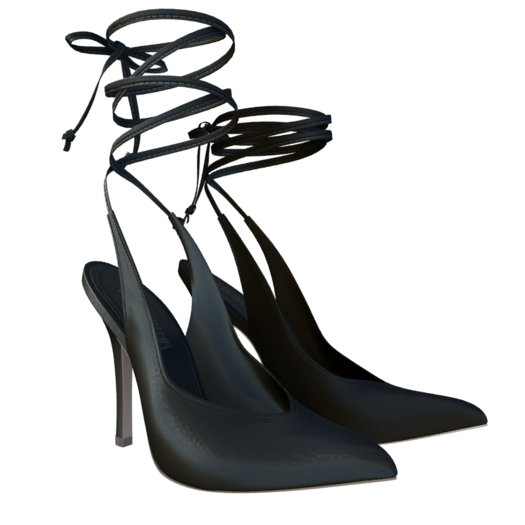 [DDL] Hollow (Black) (Pumps)