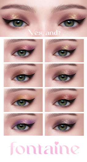 Fontaine Cosmetics - Yes, and? Eyeshadow Collection
