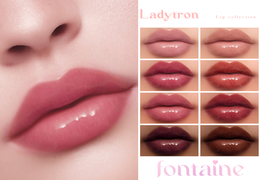 Fontaine Cosmetics - Ladytron Lips Collection