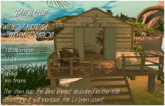 Beach cabin